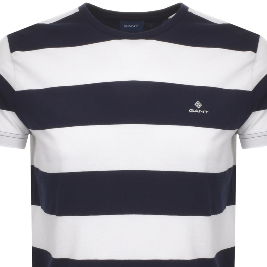 Alternative Image for ProductGant Original Barstripe T Shirt White2